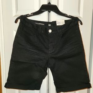 SO Bermuda Shorts Black Size 11